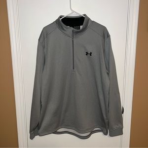 Under Armour | Fleece Lined Grey Quarterzip